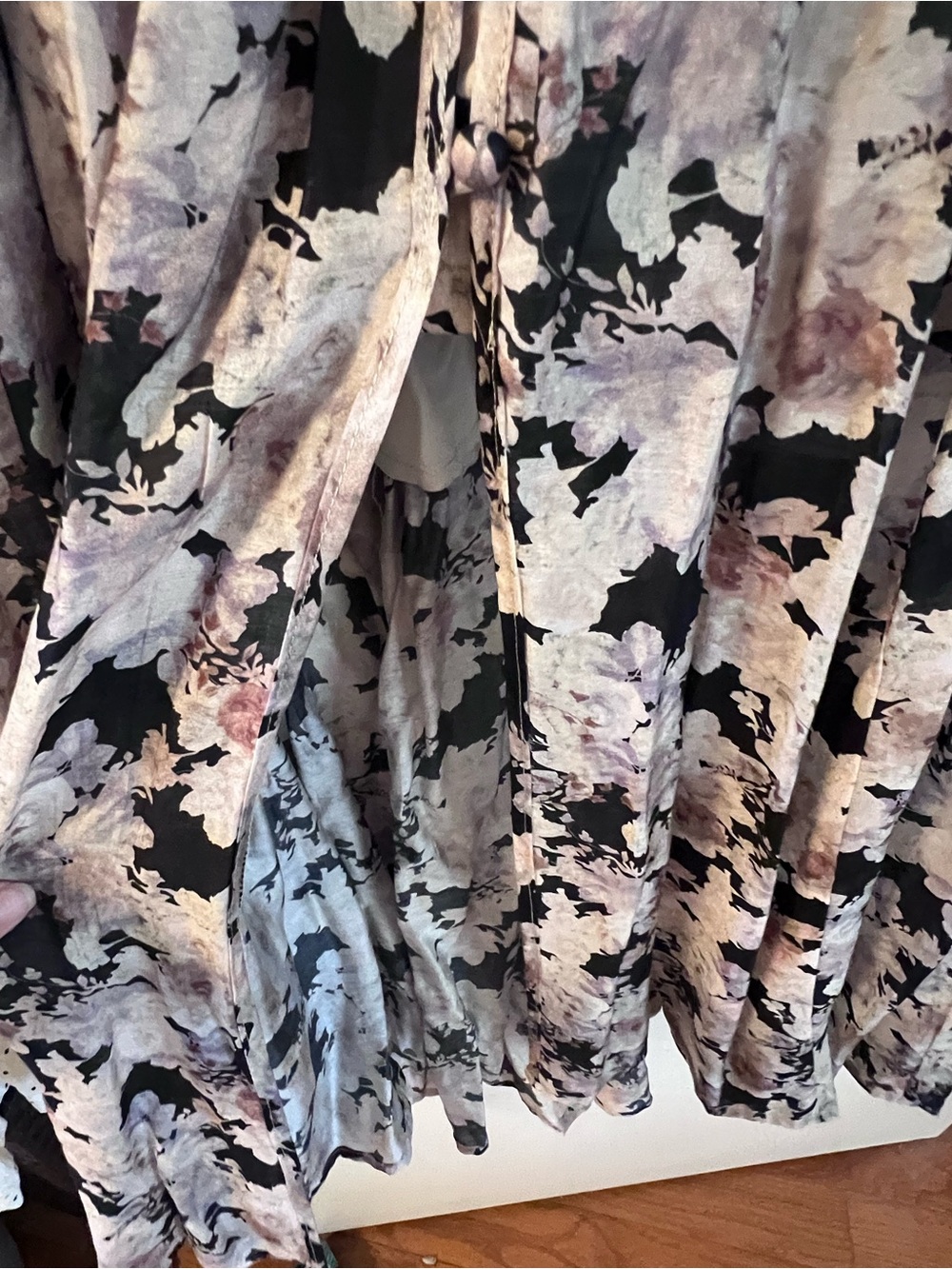 In Loom - Floral Print Maxi Dress - blush, cream, black - NWT - Picture 8 of 11